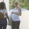 怀孕的莉顿梅斯特回应称自己胖的特里尔
