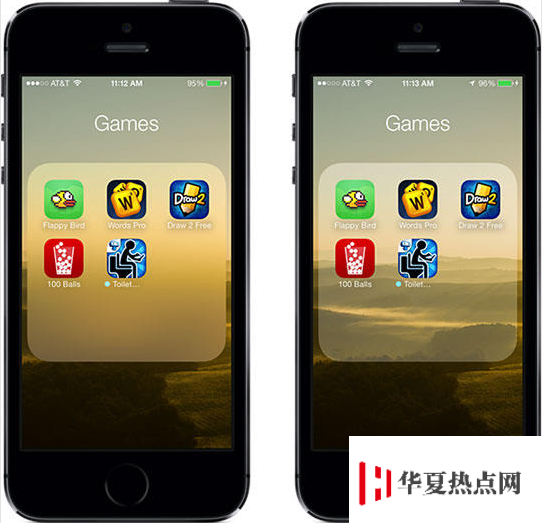 iOS7磨砂设计效果换成透明效果
