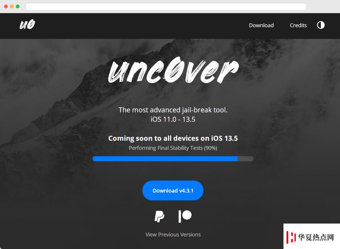 最新版 unc0ver 越狱即将发布，支持 iOS 13.5