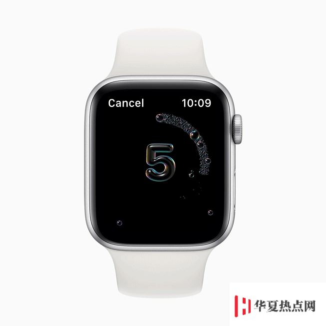 有趣的功能：watchOS 7 增加「洗手指导」