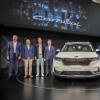 起亚汽车在2020年中国国际汽车展上展示新款K5和嘉年华