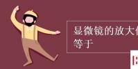 教育资讯:显微镜的放大倍数等于