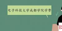 教育资讯:电子科技大学成都学院学费多少