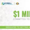 Hyrell为救援计划提供了超过一百万美元的承诺