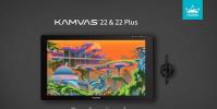 惠安展示其最新的Kamvas 22和Kamvas 22 Plus型号