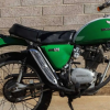 1972年的本田SL125看起来很容易变绿