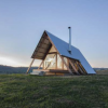 澳大利亚的环保小屋在A型帐篷中找到灵感