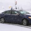 自主福特混合动力车如何在雪地中行驶