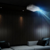 LGCineBeam4K智能投影仪可以调节房间的亮度
