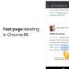 Chrome浏览器为快速页面添加标签