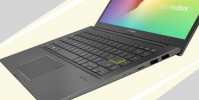 VivoBookS14是带有黄色键的IntelEvo笔记本