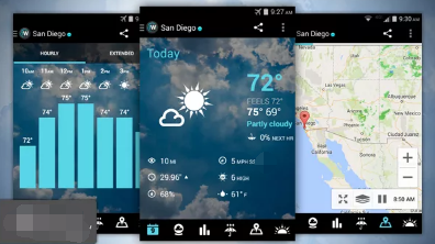 适用于Android的最佳天气应用程序