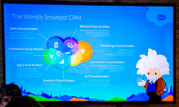 Salesforce Einstein现在每天为超过10亿人工智能预测提供动力