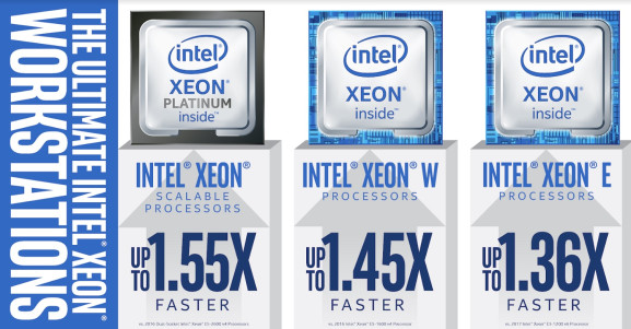 英特尔为入门级工作站推出了Xeon E处理器