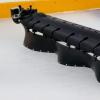 令人毛骨悚然的Velox机器人使用起伏的鳍在坚硬的冰上滑冰