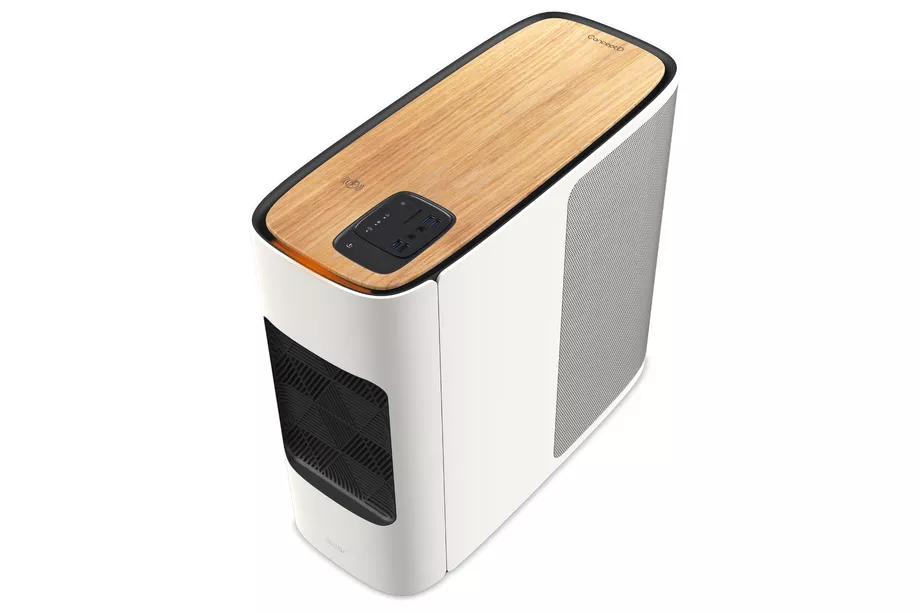 宏碁的新型木质图案ConceptD PC看起来像一个加湿器