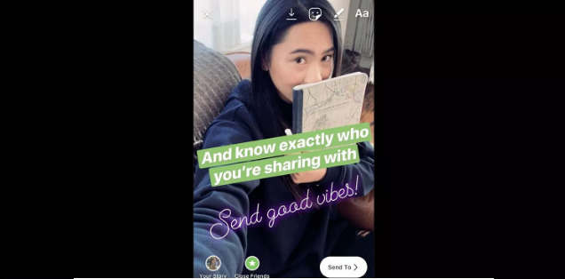 Instagram Close Friends功能提供