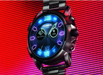 Diesel On Full Guard 2.5智能手表拥有霓虹灯面和巨大的表壳