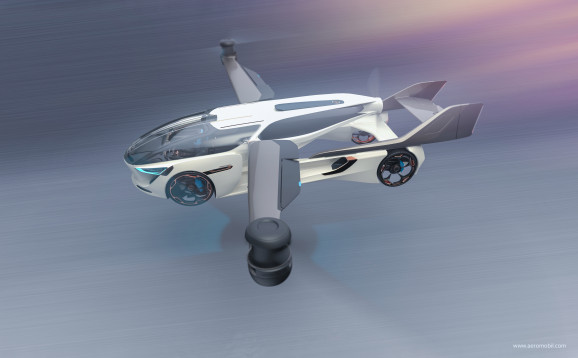 AeroMobil推出了可以垂直起飞并在道路上行驶的飞行汽车的新概念