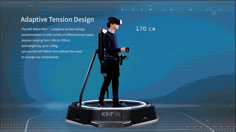 Kat Walk Mini承诺为游戏中的运动提供紧凑实惠的VR跑步机