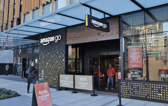 亚马逊将在人工智能杂货店开门