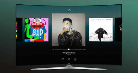 Spotify打开三星电视应用程序以免费会员 但仅限于较新型号