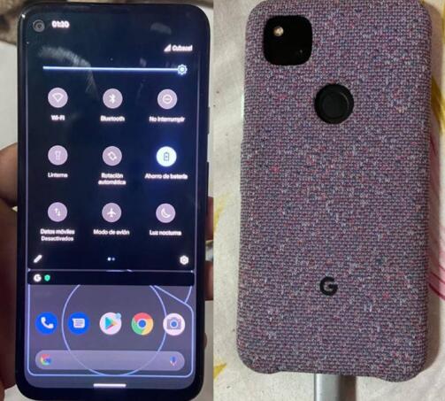 这是目前谷歌Pixel 4a的详细信息 选定的材料仍然是塑料