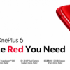 红色 OnePlus 6 现已上市趁热购买