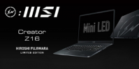 MSICreatorZ16限量版机型亮相配备165Hz和miniLED显示屏