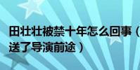 田壮壮被禁十年怎么回事(田壮壮拍了什么葬送了导演前途)