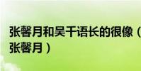张馨月和吴千语长的很像(林峰为什么选择了张馨月)