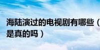 海陆演过的电视剧有哪些(网曝海陆年龄造假是真的吗)