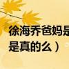徐海乔爸妈是干什么的（网曝徐海乔家世强大是真的么）