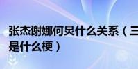 张杰谢娜何炅什么关系(三人私下关系不一般是什么梗)