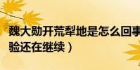 魏大勋开荒犁地是怎么回事(节目上的农活体验还在继续)
