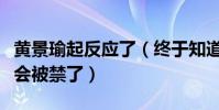 黄景瑜起反应了(终于知道上瘾这部剧为什么会被禁了)