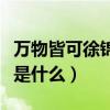 万物皆可徐锦江下一句是什么（这个梗的意思是什么）