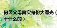 何炅父母真实身份大曝光(揭秘何炅的父母是干什么的)