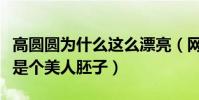 高圆圆为什么这么漂亮(网曝高圆圆年轻时就是个美人胚子)