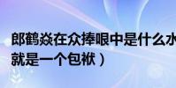 郎鹤焱在众捧哏中是什么水平(他的一个表情就是一个包袱)