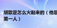胡歌是怎么火起来的(他是实打实的古装小生第一人)