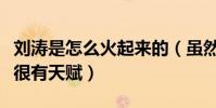 刘涛是怎么火起来的(虽然不是科班出身但是很有天赋)