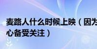 麦路人什么时候上映(因为题材真实且触动人心备受关注)