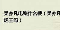 吴亦凡电鳗什么梗(吴亦凡难道真的是加拿大炮王吗)