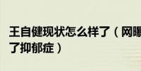 王自健现状怎么样了(网曝王自健惨遭家暴患了抑郁症)