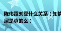 陈伟霆刘雯什么关系(知情人爆料二人已经同居是真的么)