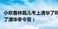 小欢喜林磊儿考上清华了吗(网上爆料他放弃了清华冬令营)