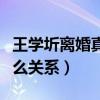 王学圻离婚真实内幕疑曝光（王学圻范冰冰什么关系）