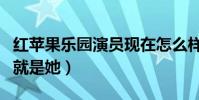 红苹果乐园演员现在怎么样了(如今发展最的就是她)