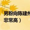 男粉向陈建州投诉是怎么回事（夫妻二人人气非常高）